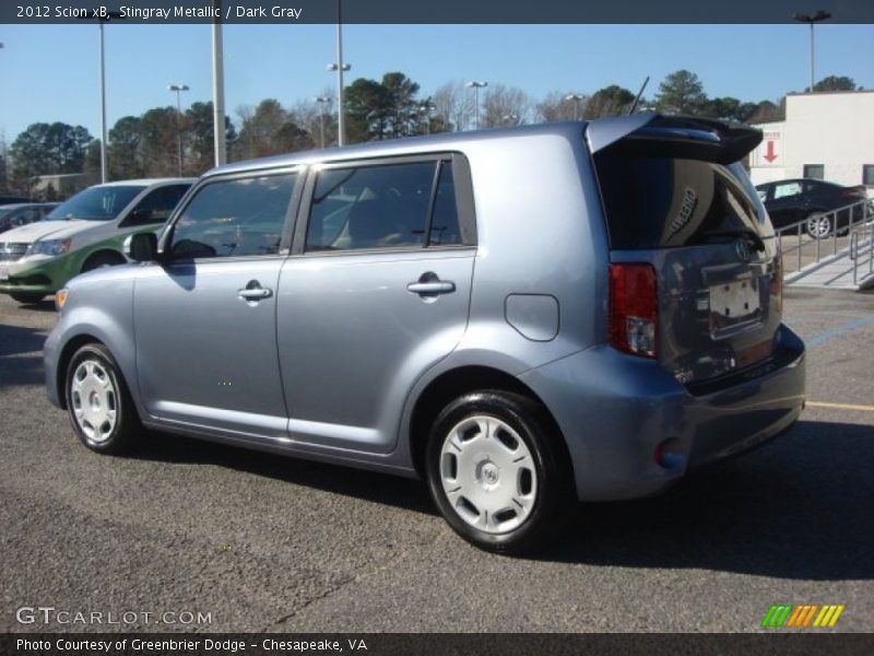 Stingray Metallic / Dark Gray 2012 Scion xB