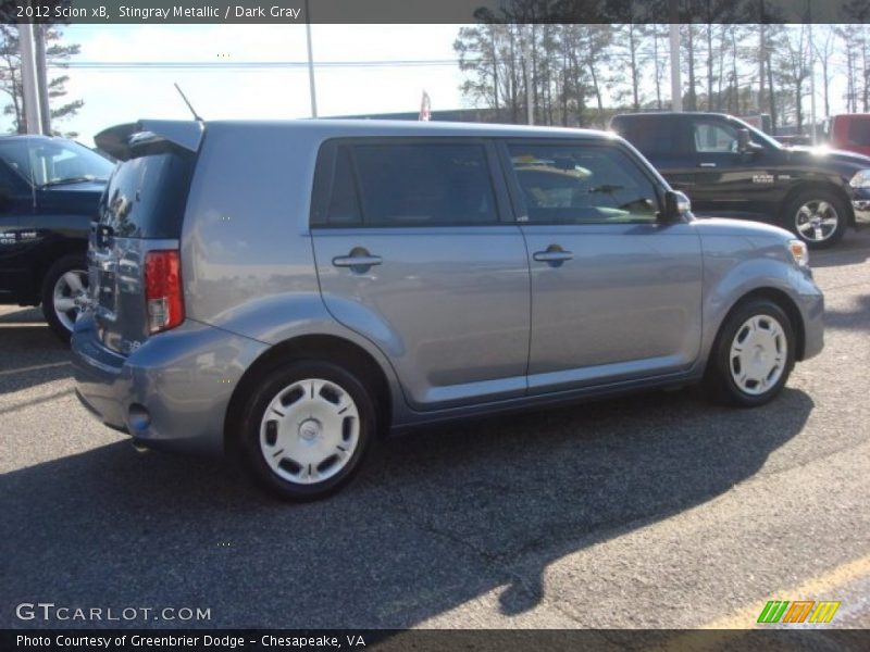 Stingray Metallic / Dark Gray 2012 Scion xB