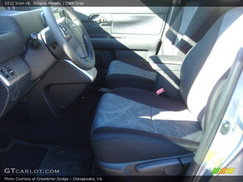 Stingray Metallic / Dark Gray 2012 Scion xB