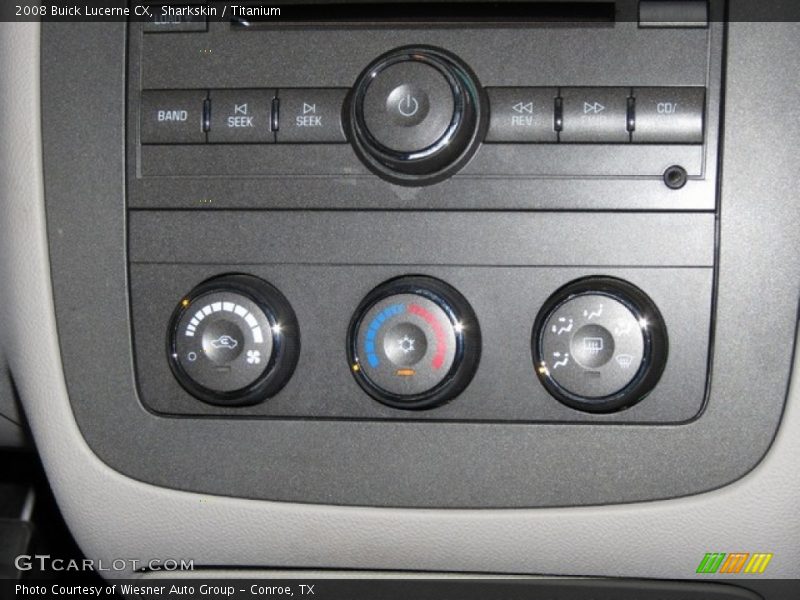 Controls of 2008 Lucerne CX