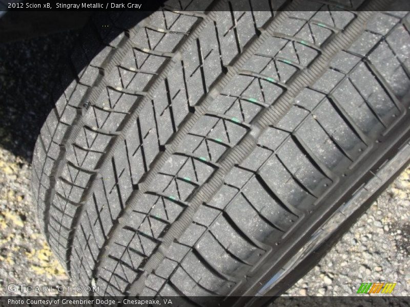 Stingray Metallic / Dark Gray 2012 Scion xB