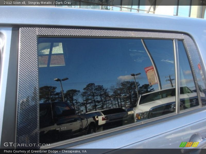 Stingray Metallic / Dark Gray 2012 Scion xB