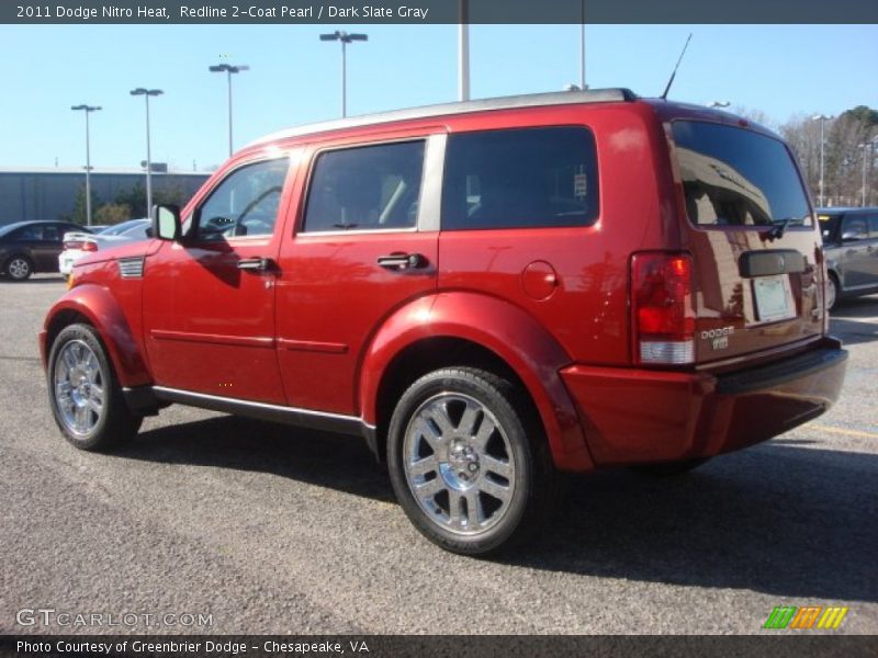 Redline 2-Coat Pearl / Dark Slate Gray 2011 Dodge Nitro Heat