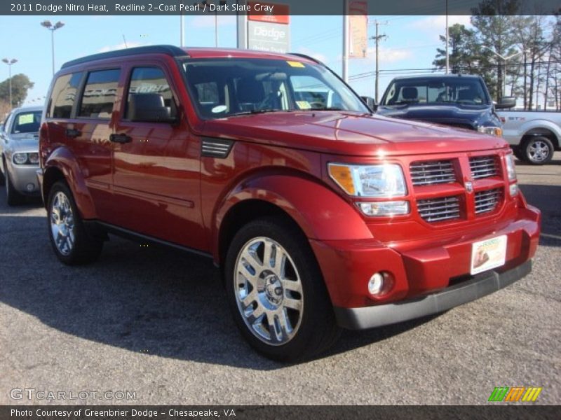 Redline 2-Coat Pearl / Dark Slate Gray 2011 Dodge Nitro Heat