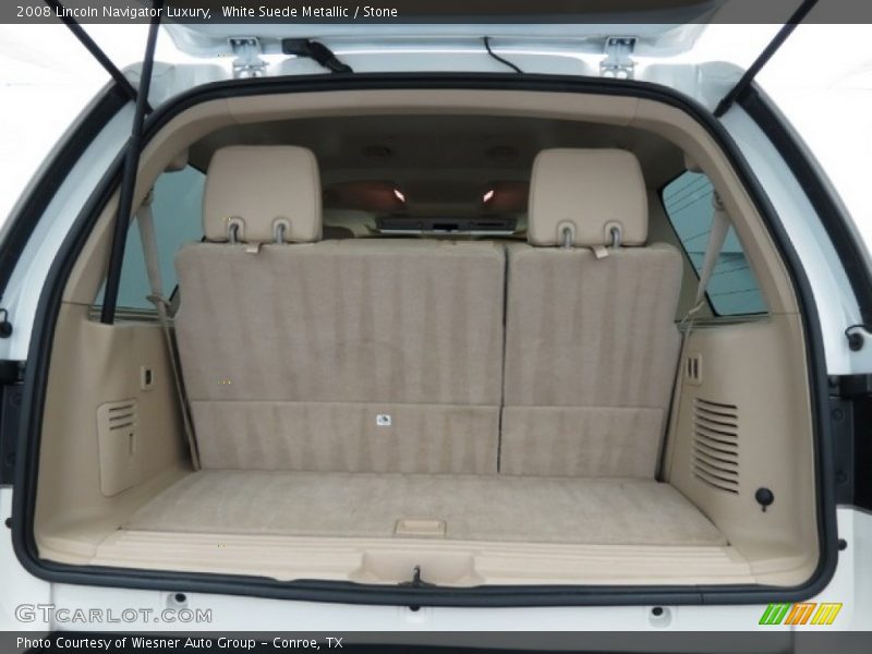 White Suede Metallic / Stone 2008 Lincoln Navigator Luxury