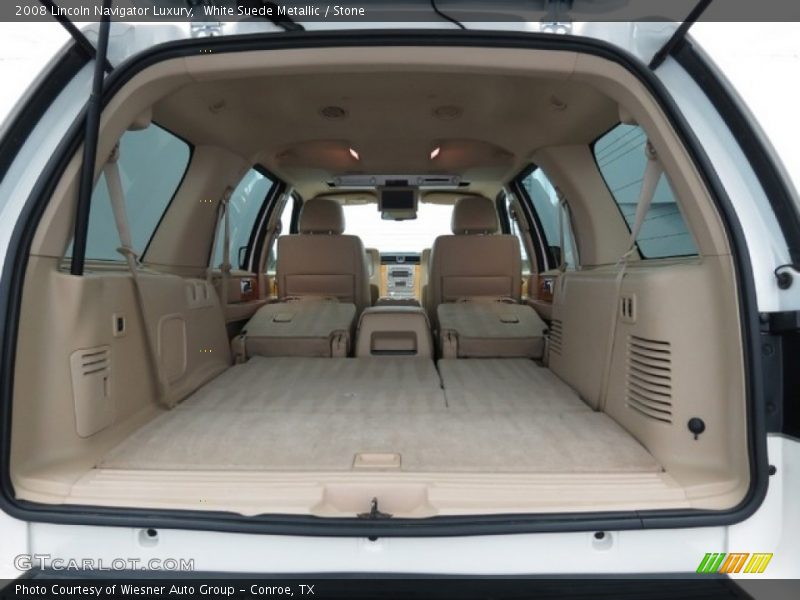 White Suede Metallic / Stone 2008 Lincoln Navigator Luxury