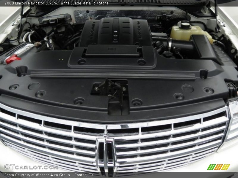 White Suede Metallic / Stone 2008 Lincoln Navigator Luxury