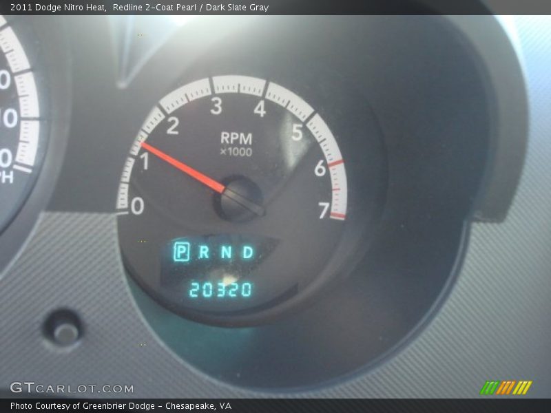 Redline 2-Coat Pearl / Dark Slate Gray 2011 Dodge Nitro Heat
