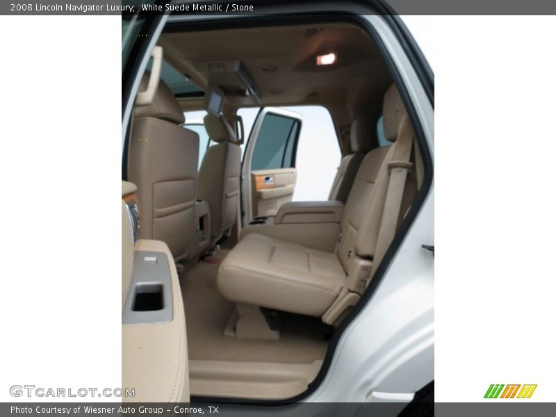 White Suede Metallic / Stone 2008 Lincoln Navigator Luxury