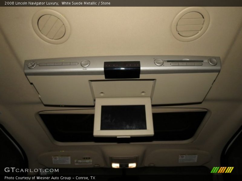 White Suede Metallic / Stone 2008 Lincoln Navigator Luxury