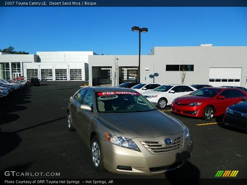 Desert Sand Mica / Bisque 2007 Toyota Camry LE