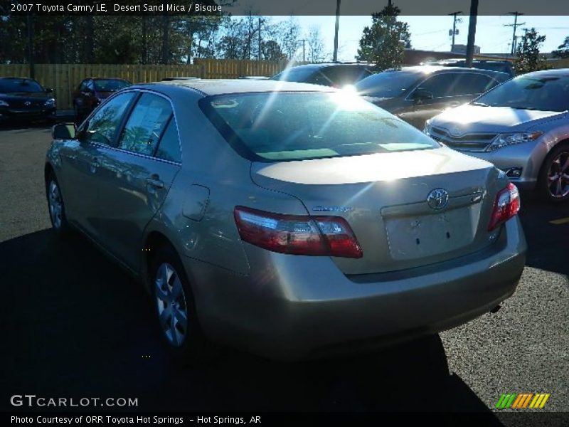 Desert Sand Mica / Bisque 2007 Toyota Camry LE