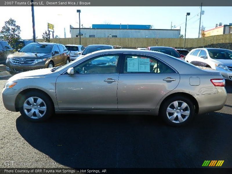 Desert Sand Mica / Bisque 2007 Toyota Camry LE