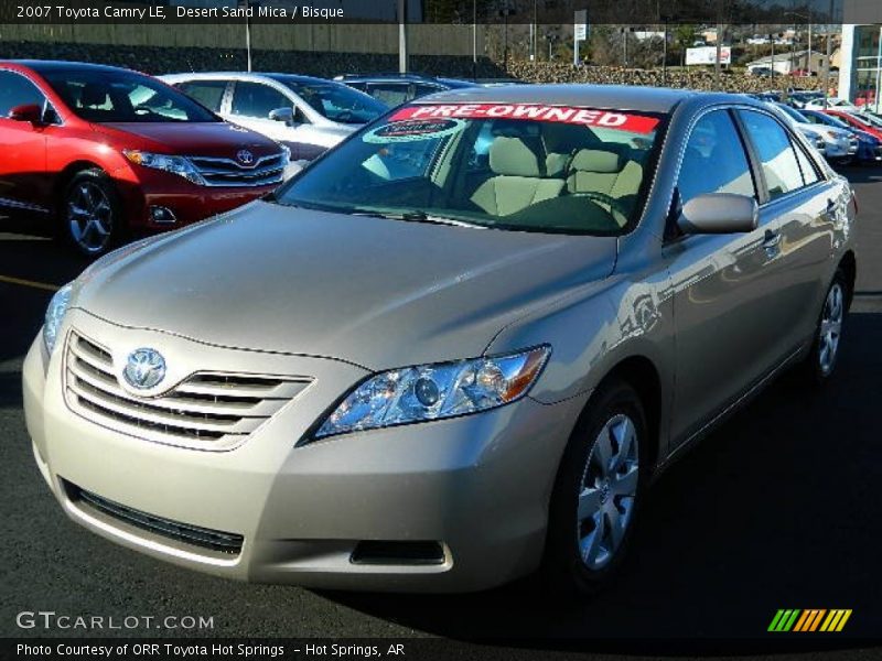 Desert Sand Mica / Bisque 2007 Toyota Camry LE