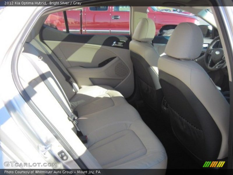 Bright Silver / Gray 2012 Kia Optima Hybrid