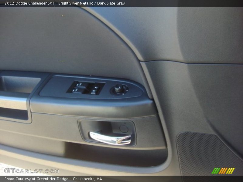 Bright Silver Metallic / Dark Slate Gray 2012 Dodge Challenger SXT