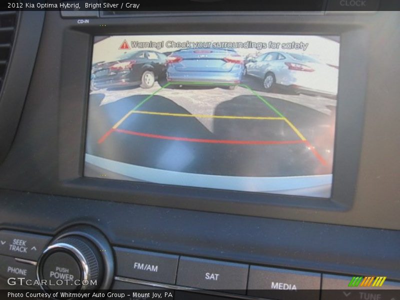 Bright Silver / Gray 2012 Kia Optima Hybrid