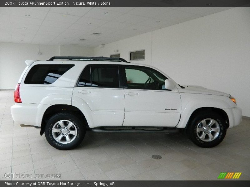 Natural White / Stone 2007 Toyota 4Runner Sport Edition