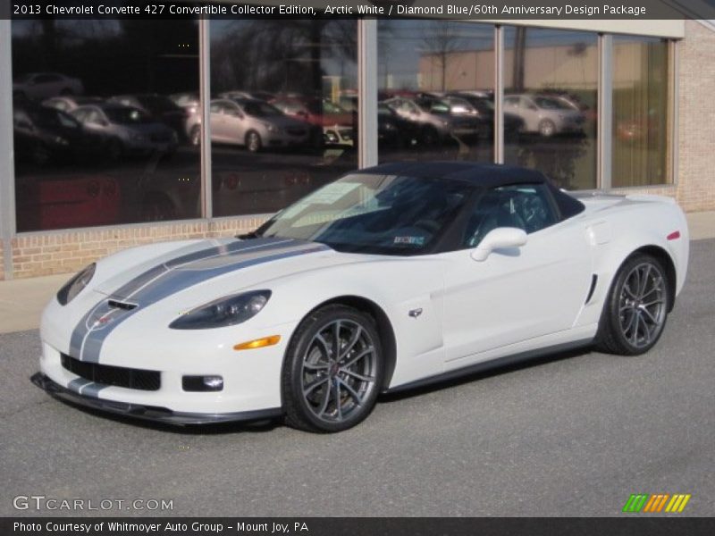 Front 3/4 View of 2013 Corvette 427 Convertible Collector Edition