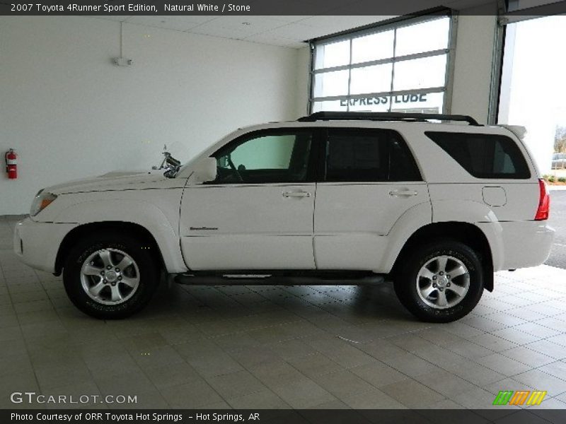Natural White / Stone 2007 Toyota 4Runner Sport Edition