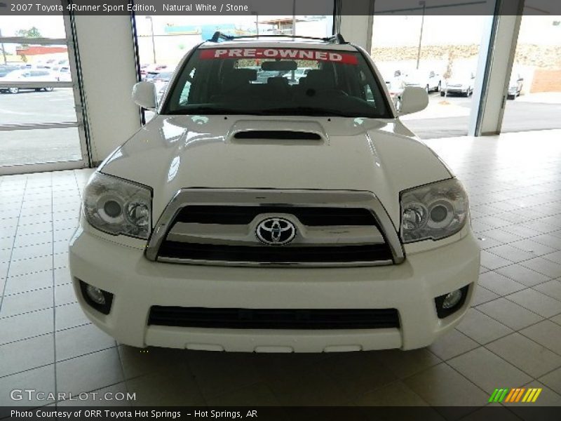 Natural White / Stone 2007 Toyota 4Runner Sport Edition