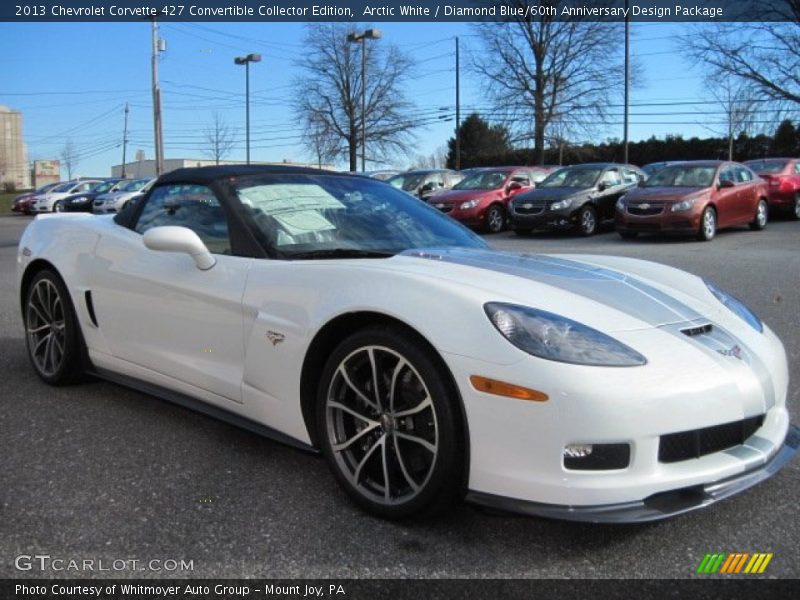 Front 3/4 View of 2013 Corvette 427 Convertible Collector Edition