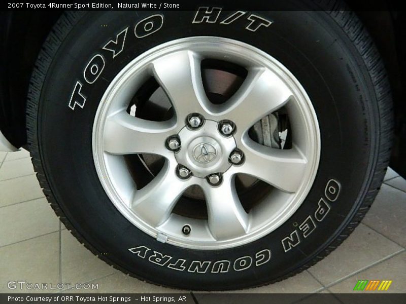 Natural White / Stone 2007 Toyota 4Runner Sport Edition