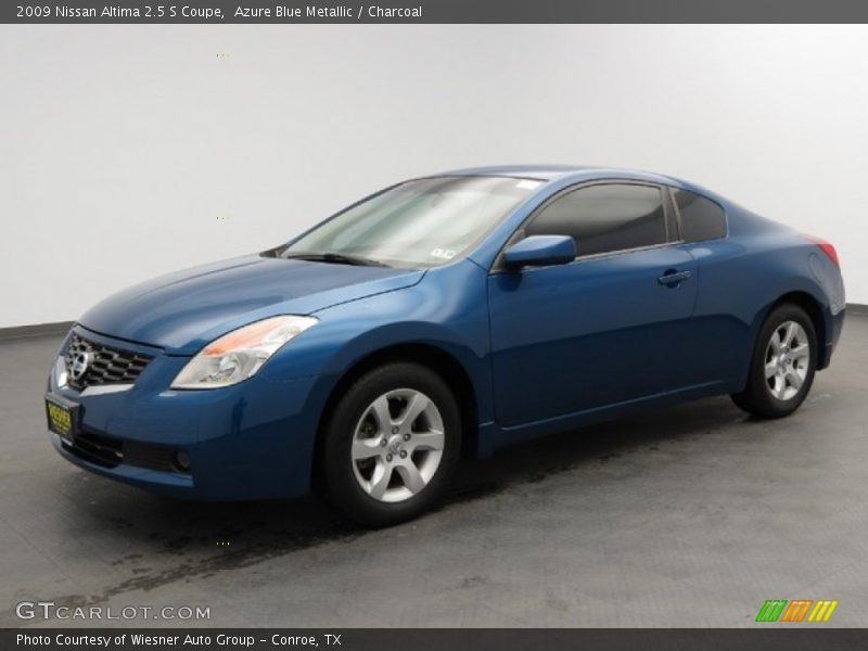 Azure Blue Metallic / Charcoal 2009 Nissan Altima 2.5 S Coupe