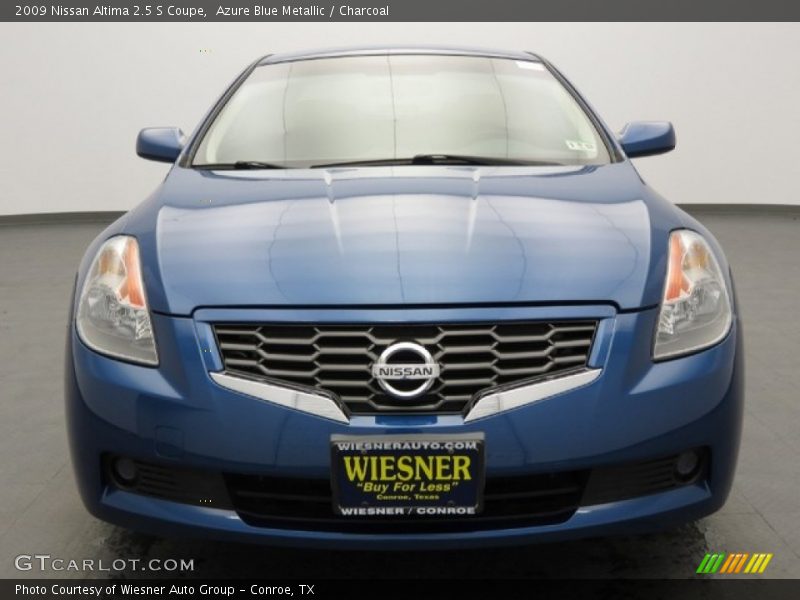 Azure Blue Metallic / Charcoal 2009 Nissan Altima 2.5 S Coupe