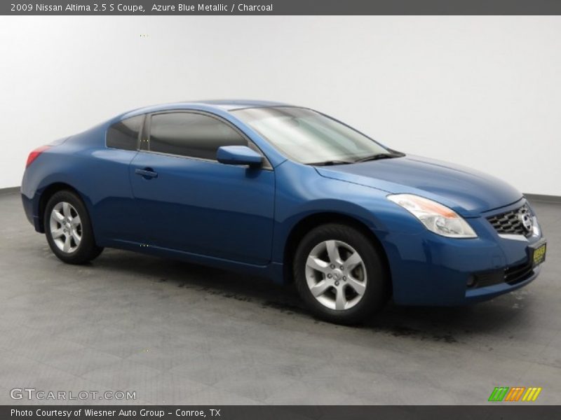 Azure Blue Metallic / Charcoal 2009 Nissan Altima 2.5 S Coupe