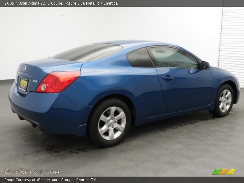 Azure Blue Metallic / Charcoal 2009 Nissan Altima 2.5 S Coupe