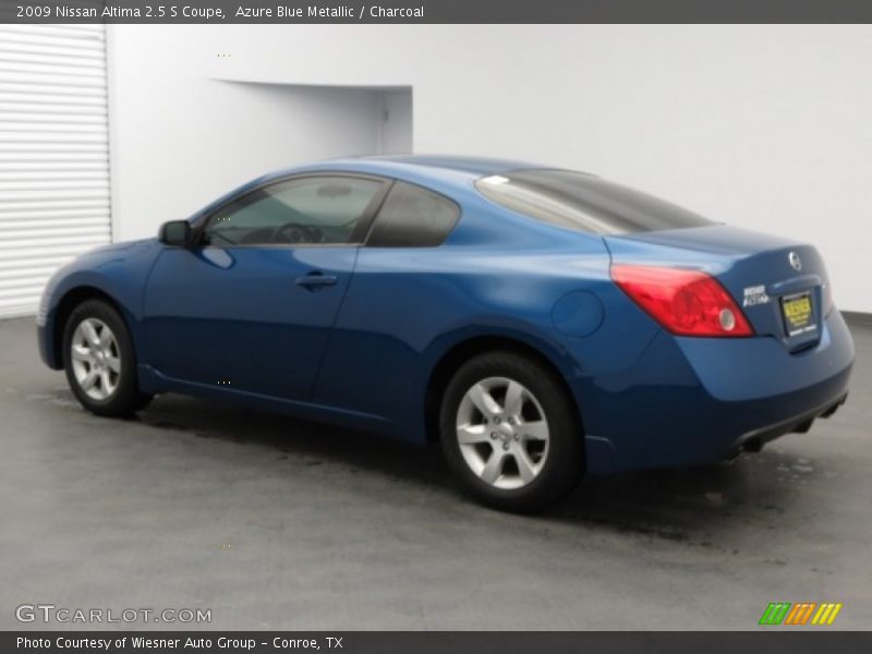 Azure Blue Metallic / Charcoal 2009 Nissan Altima 2.5 S Coupe