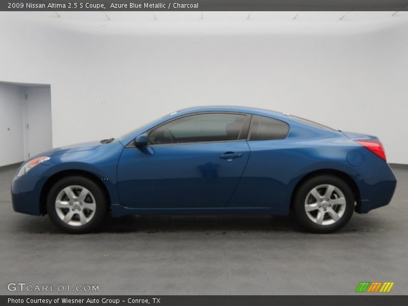 Azure Blue Metallic / Charcoal 2009 Nissan Altima 2.5 S Coupe