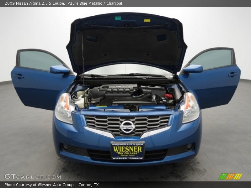 Azure Blue Metallic / Charcoal 2009 Nissan Altima 2.5 S Coupe