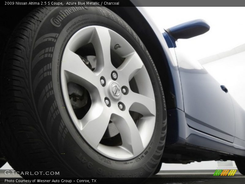 Azure Blue Metallic / Charcoal 2009 Nissan Altima 2.5 S Coupe