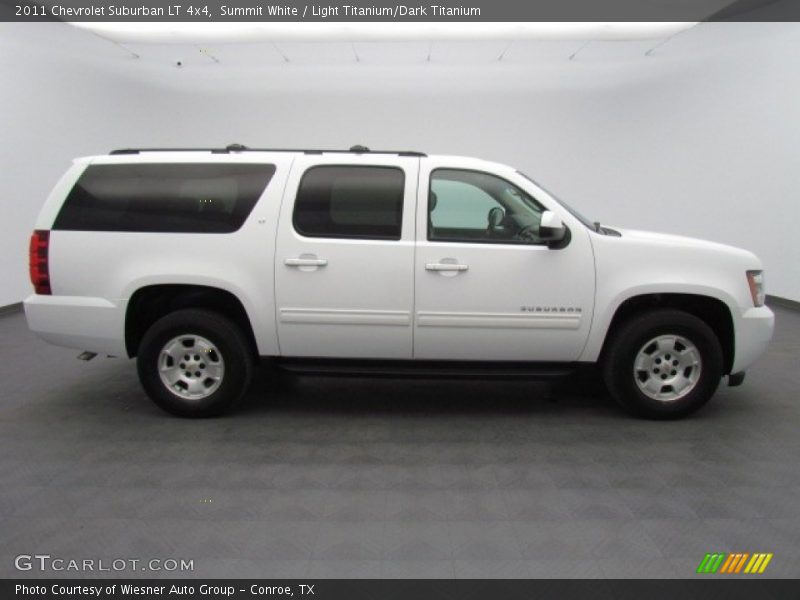 Summit White / Light Titanium/Dark Titanium 2011 Chevrolet Suburban LT 4x4