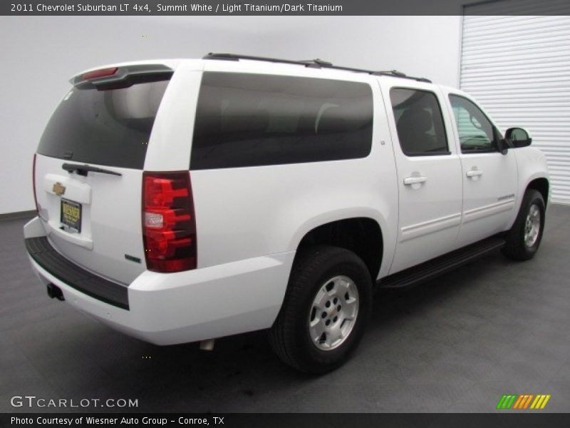 Summit White / Light Titanium/Dark Titanium 2011 Chevrolet Suburban LT 4x4