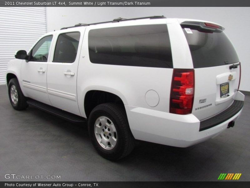 Summit White / Light Titanium/Dark Titanium 2011 Chevrolet Suburban LT 4x4