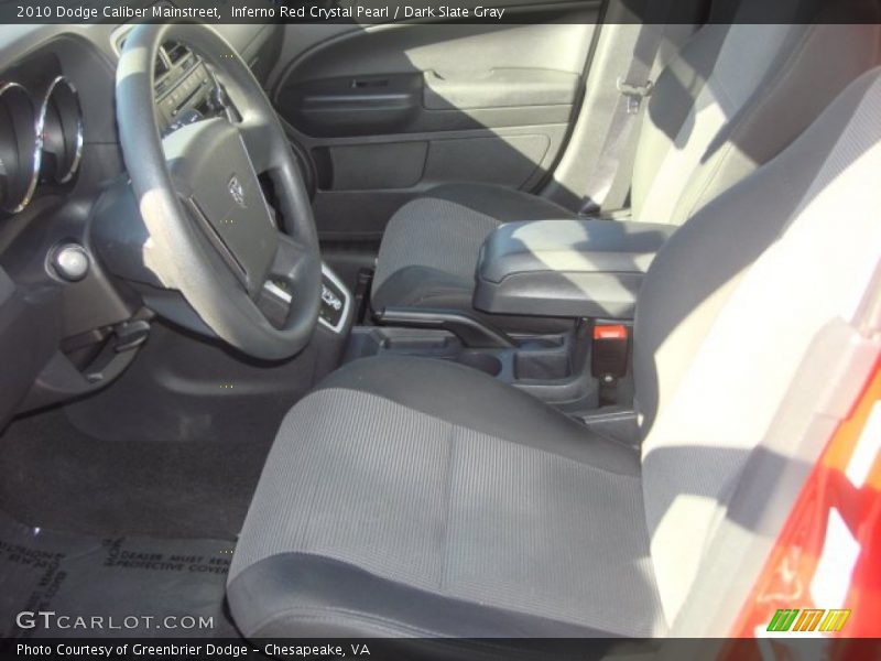 Inferno Red Crystal Pearl / Dark Slate Gray 2010 Dodge Caliber Mainstreet
