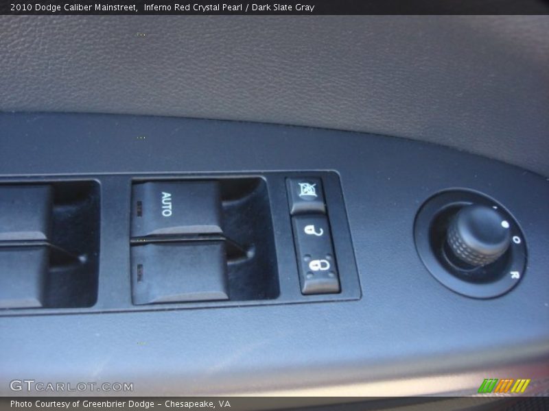 Inferno Red Crystal Pearl / Dark Slate Gray 2010 Dodge Caliber Mainstreet