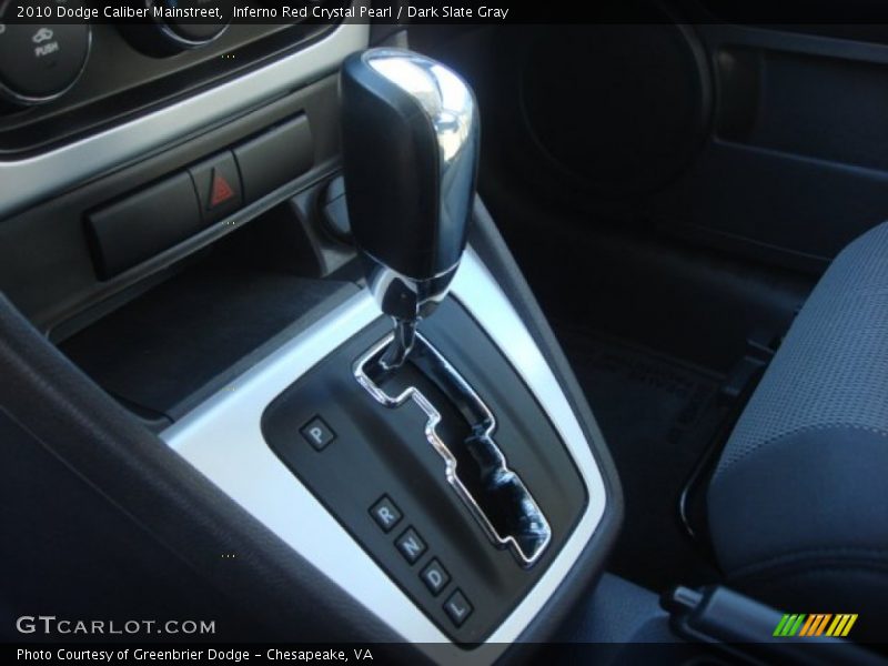 Inferno Red Crystal Pearl / Dark Slate Gray 2010 Dodge Caliber Mainstreet
