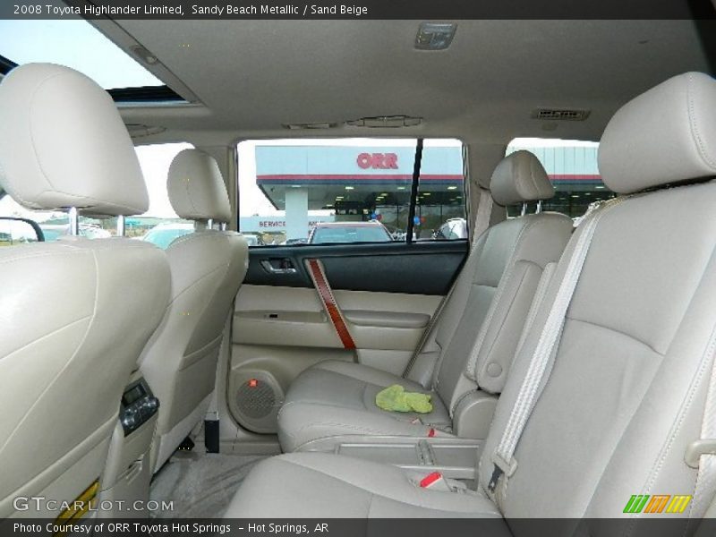 Sandy Beach Metallic / Sand Beige 2008 Toyota Highlander Limited