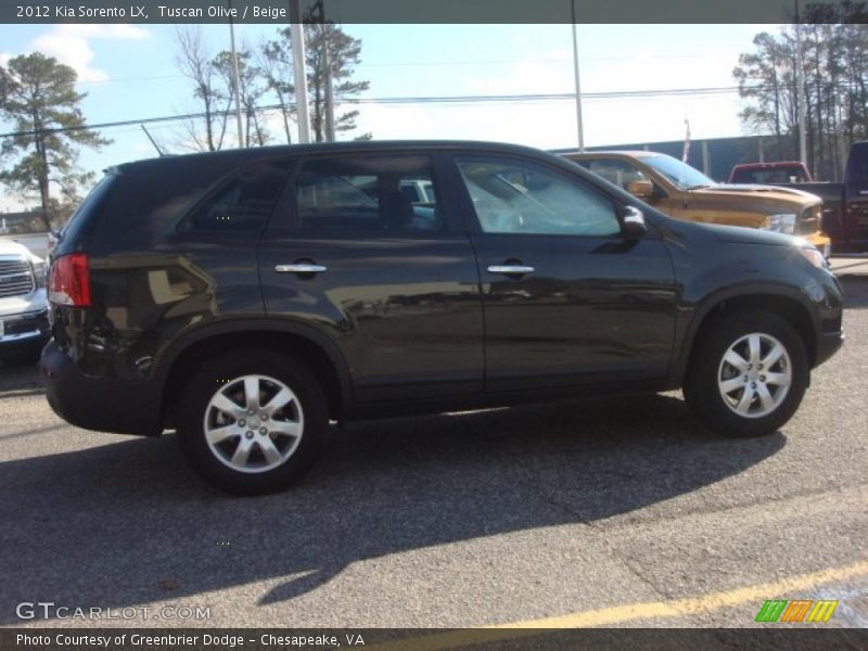 Tuscan Olive / Beige 2012 Kia Sorento LX