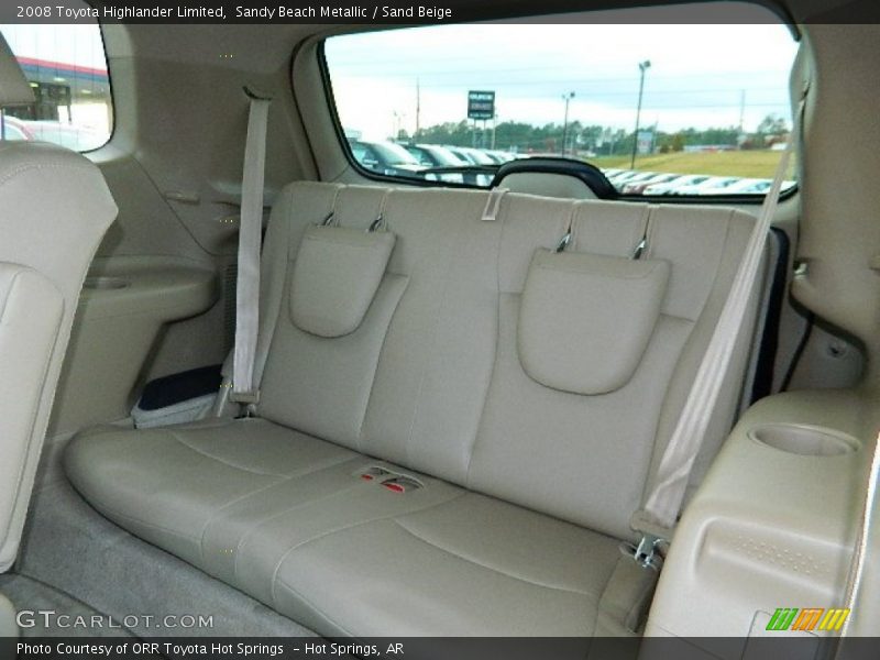 Sandy Beach Metallic / Sand Beige 2008 Toyota Highlander Limited