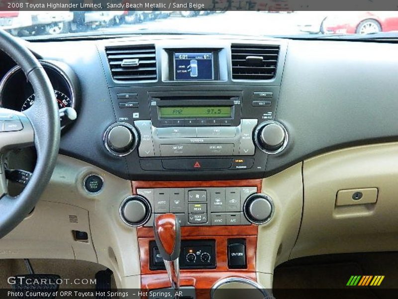Sandy Beach Metallic / Sand Beige 2008 Toyota Highlander Limited