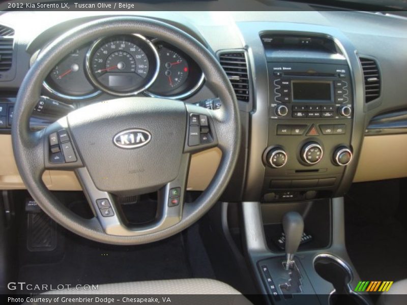 Tuscan Olive / Beige 2012 Kia Sorento LX