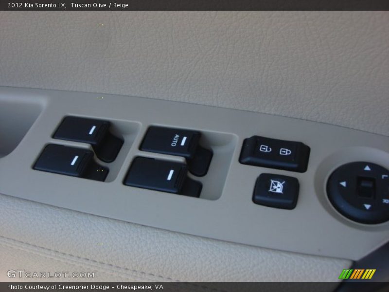 Tuscan Olive / Beige 2012 Kia Sorento LX