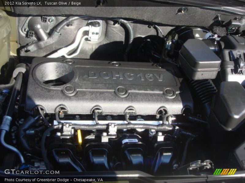 Tuscan Olive / Beige 2012 Kia Sorento LX