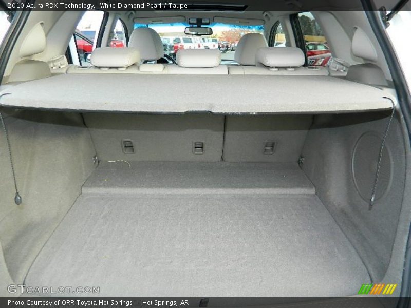 White Diamond Pearl / Taupe 2010 Acura RDX Technology