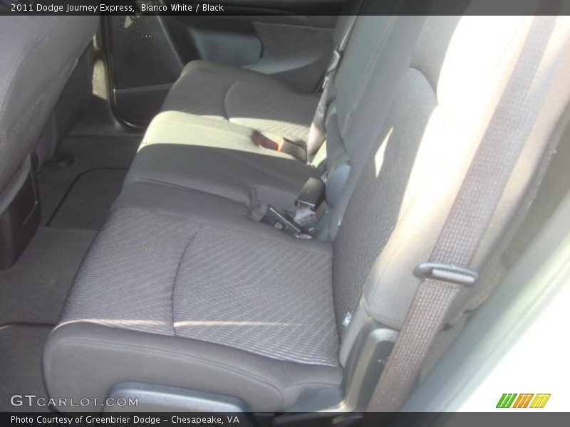 Bianco White / Black 2011 Dodge Journey Express